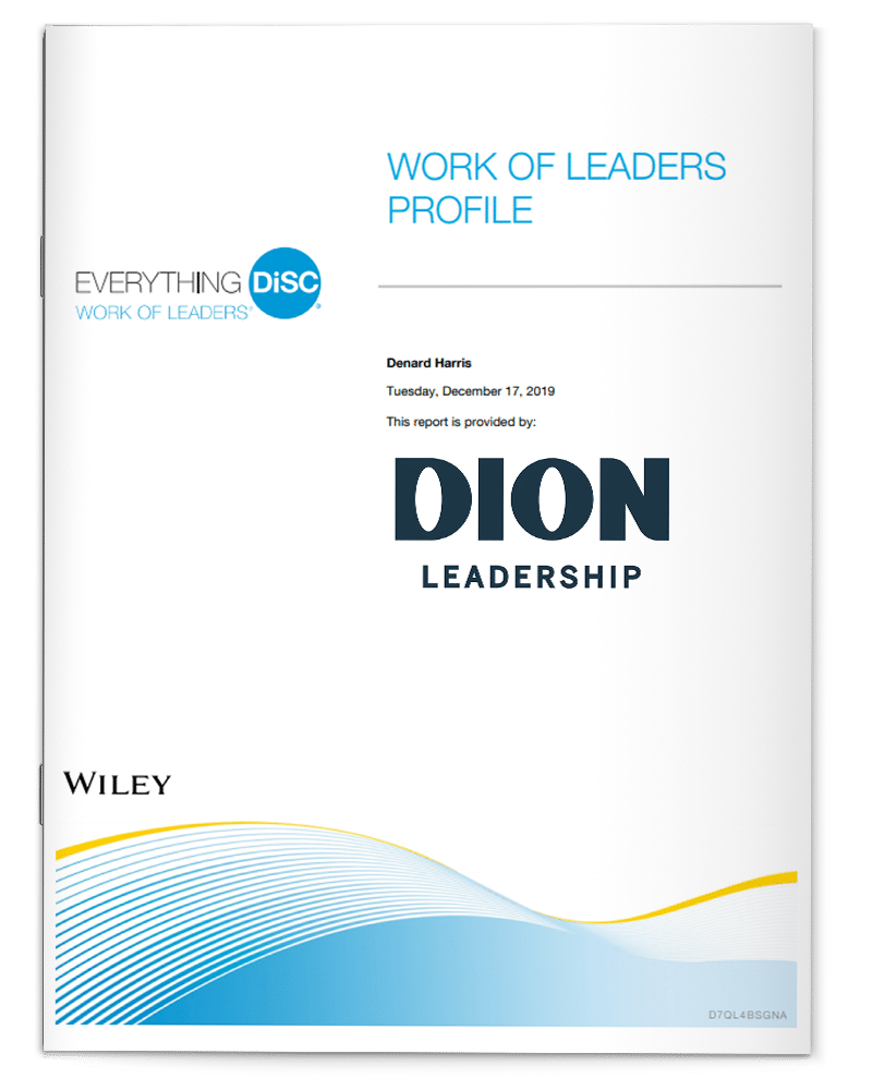 Dion Leadership-Work of leaders-Everything DiSC