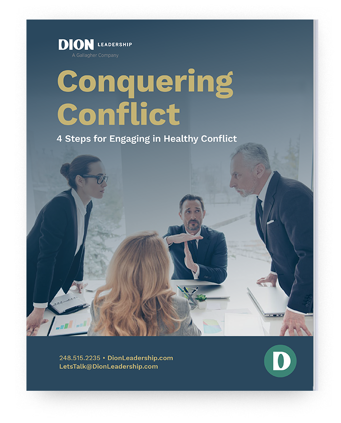 Dion Leadership_Gallagher_Conquering Conflict_ebook Cover_91325